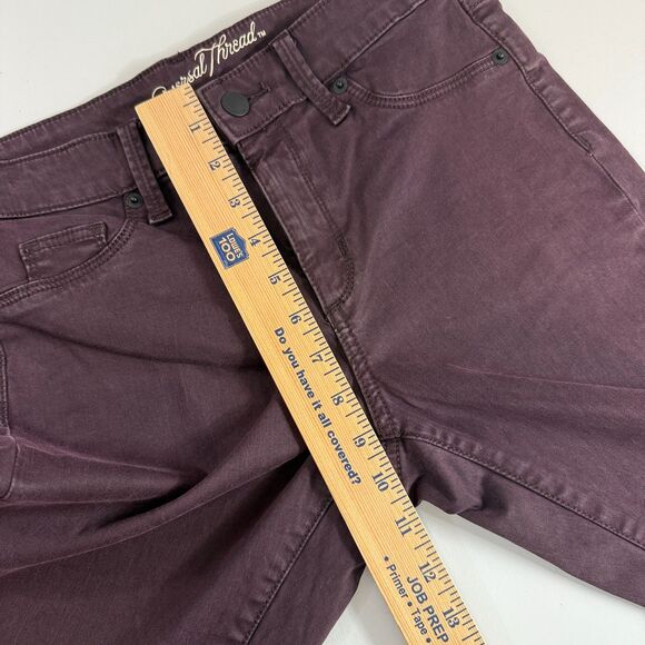 Universal Thread Women's High Rise Jegging Jeans Dark Purple Size 2 / 26 R - Picture 8 of 11
